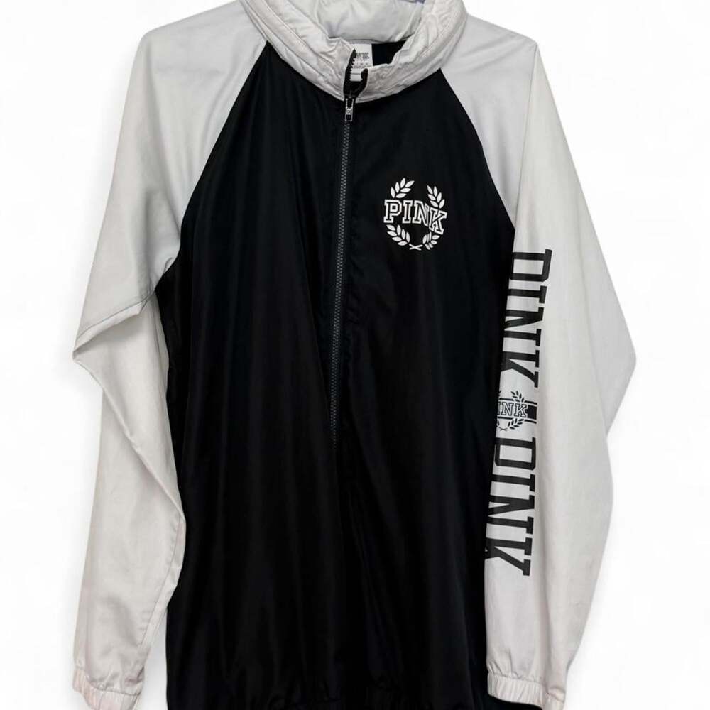 Victoria's Secret Women's Black and White Jacket